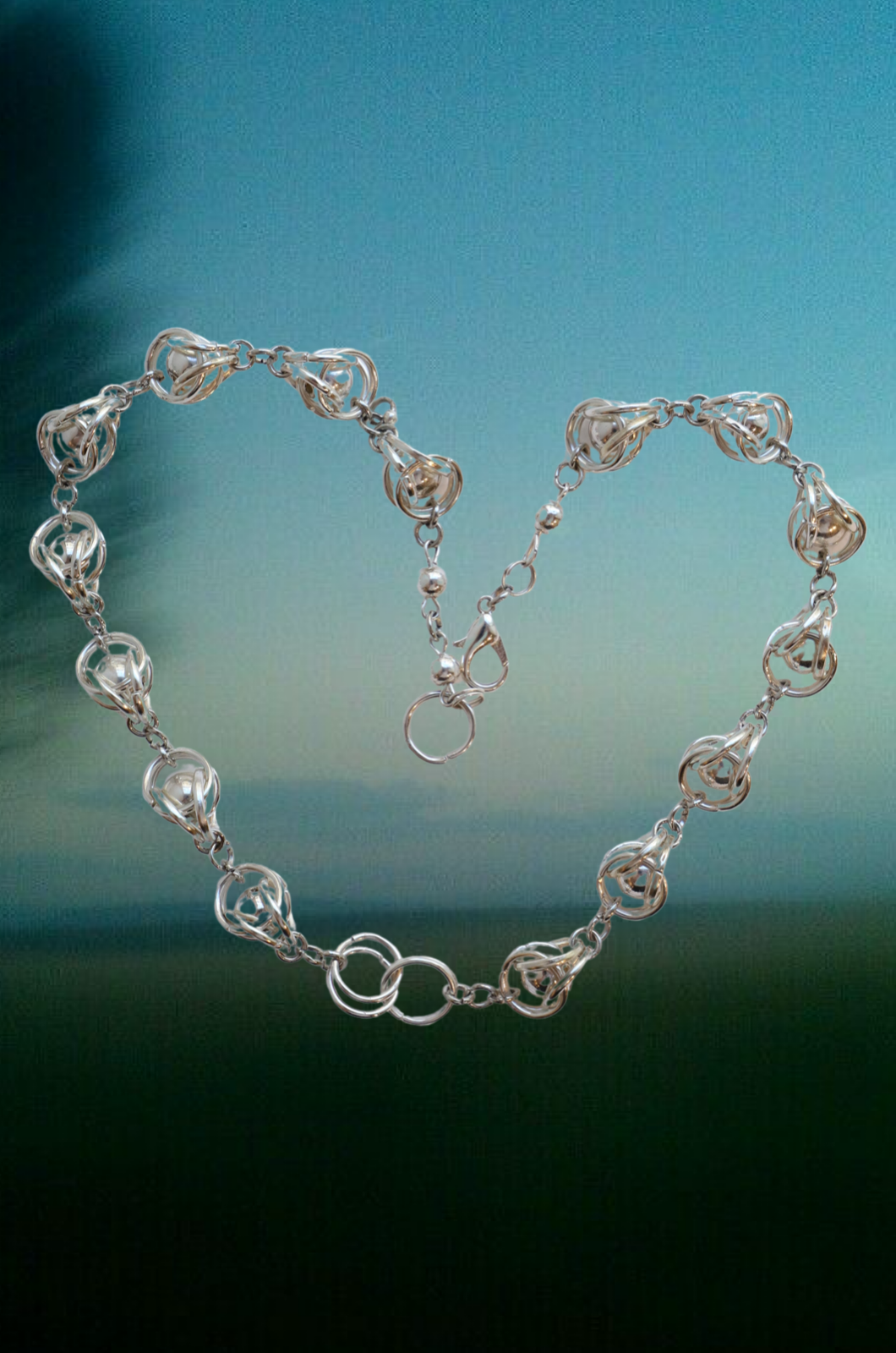 Exclusive hand braided chunky necklace