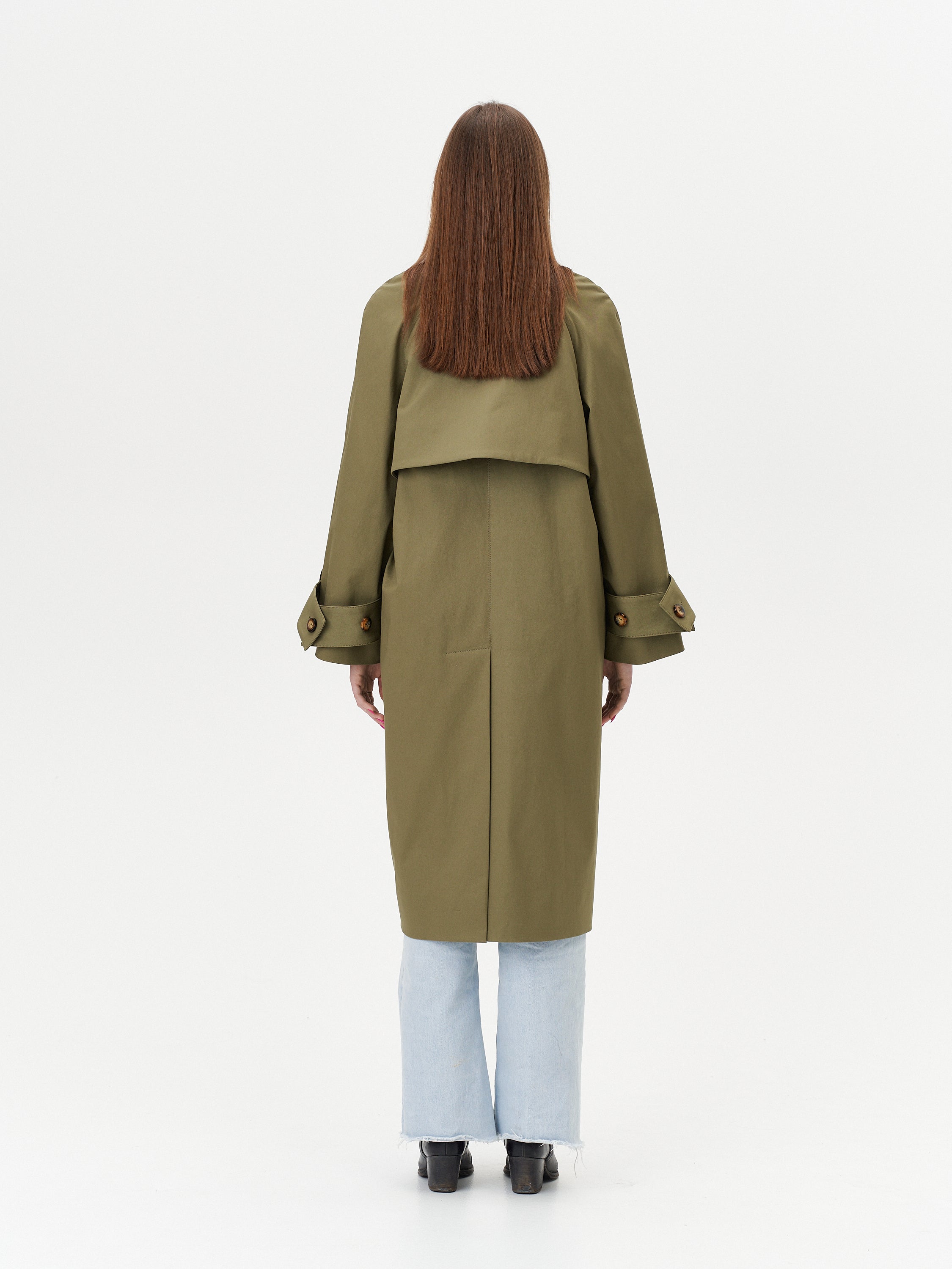CHAKI TRENCH COAT