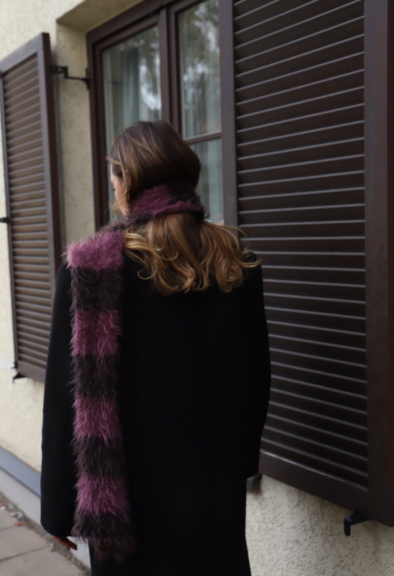 Stripped scarf